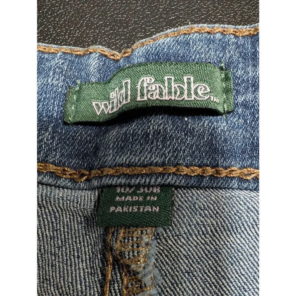 Wild Fable Women's Highest Rise Medium Wash Stretch Blue Jean Shorts Size 6/28R